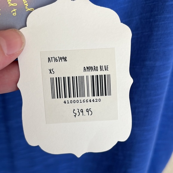 Altar’s state cornflower blue crochet cami tank - Picture 5 of 7